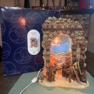 Department 56 Epiphany Lighted Scene Christmas Magi North Star 2000 Retired